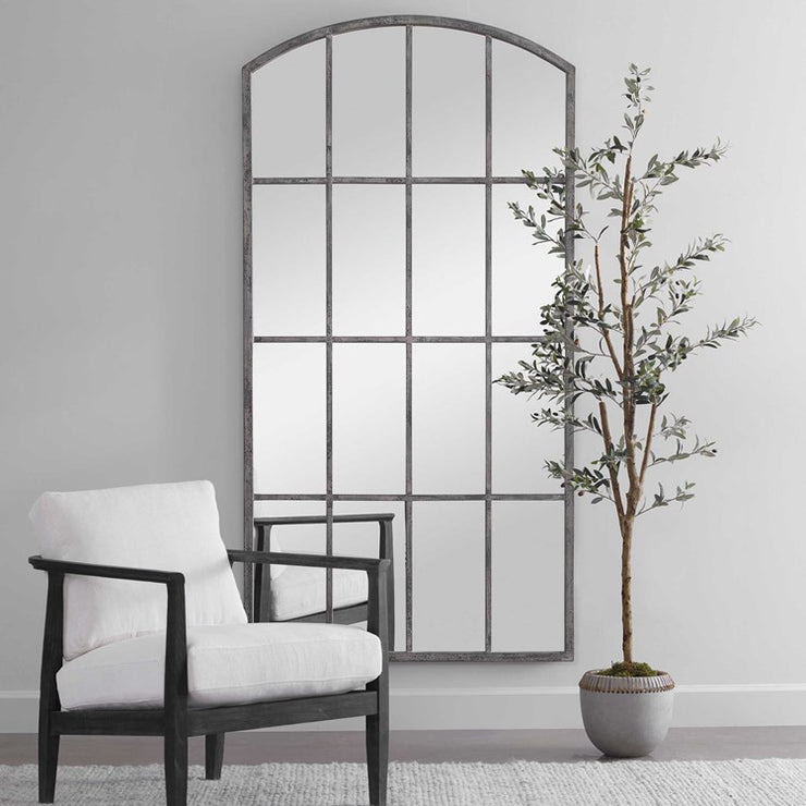 Uttermost Amiel Oversized Iron Arched Mirror