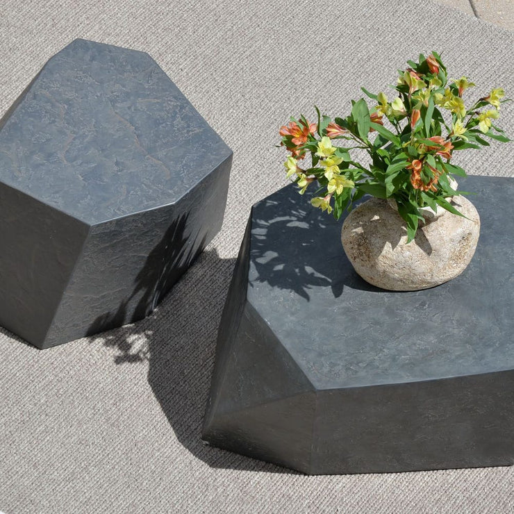 Uttermost Parra Indoor And Outdoor Coffee Table ~ Slate