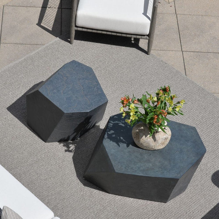 Uttermost Parra Indoor And Outdoor Coffee Table ~ Slate