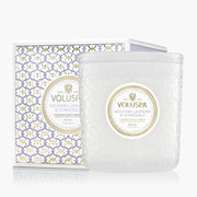 Voluspa Mountain Lavender And Chamomile Boxed Luxe Candle ~ 30oz