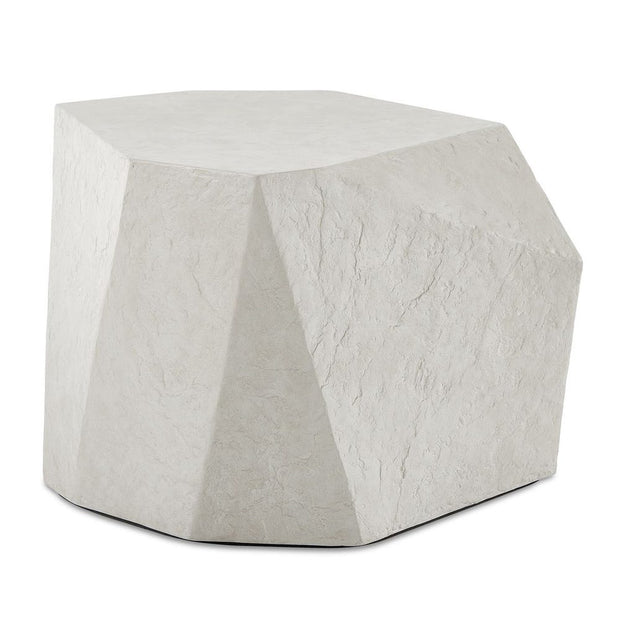 Uttermost Parra Limestone Side Table Indoor And Outdoor Use