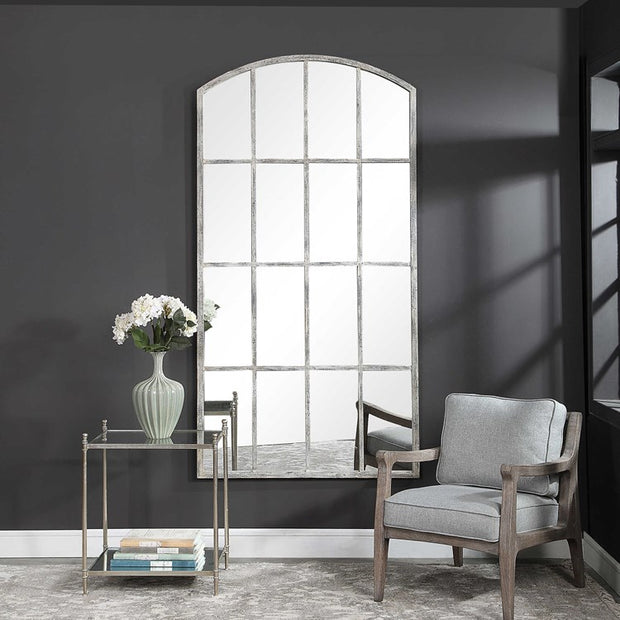 Uttermost Amiel Oversized Iron Arched Mirror