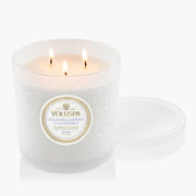 Voluspa Mountain Lavender And Chamomile Boxed Luxe Candle ~ 30oz