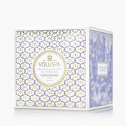 Voluspa Mountain Lavender And Chamomile Boxed Luxe Candle ~ 30oz