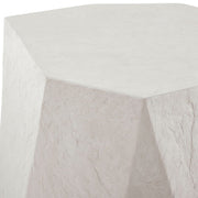 Uttermost Parra Limestone Side Table Indoor And Outdoor Use