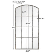 Uttermost Amiel Oversized Iron Arched Mirror