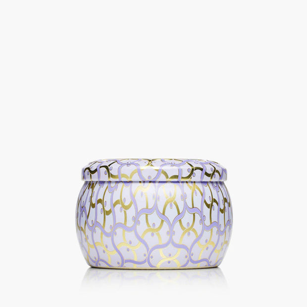 Voluspa Mountain Lavender And Chamomile Mini Tin Candle ~4oz