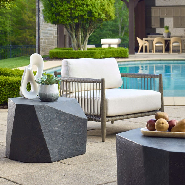 Uttermost Parra Slate Side Table Indoor And Outdoor Use