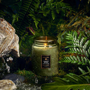 Voluspa Temple Moss Large Jar Candle ~18oz