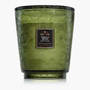 Voluspa Temple Moss 5 Wick Hearth Candle ~123oz