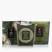 Voluspa Temple Moss Classic Candle And Refill ~9oz