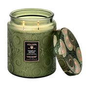 Voluspa Temple Moss Luxe Jar Candle Candle ~44oz