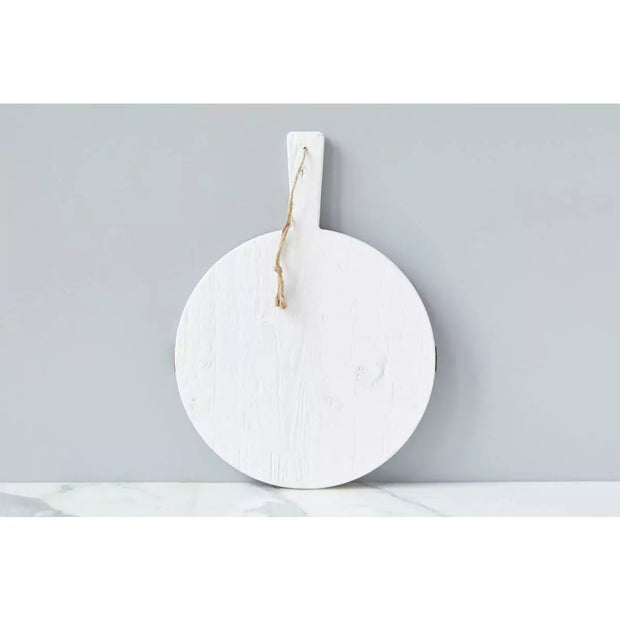 etúHOME White Round Mod Small Charcuterie Board