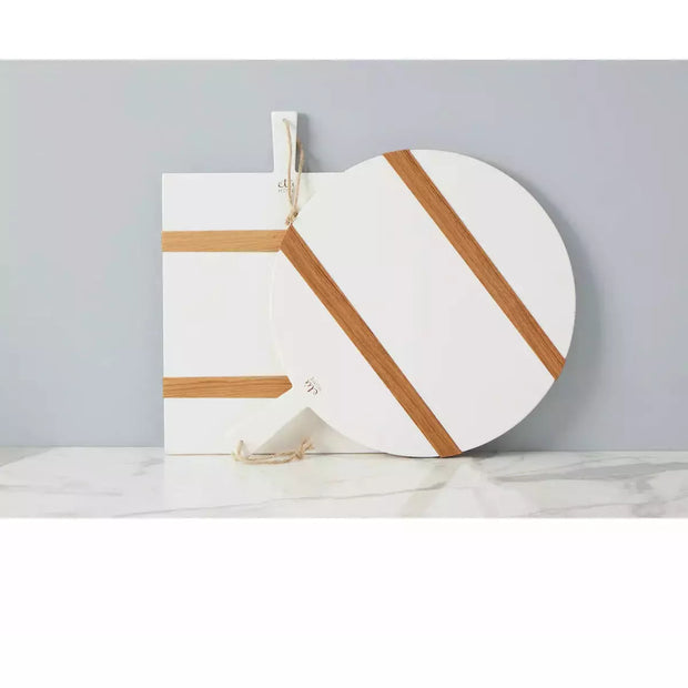 etúHOME White Round Mod Medium Charcuterie Board  ~ LAST CHANCE SALE ~ LIMITED QUANTITY