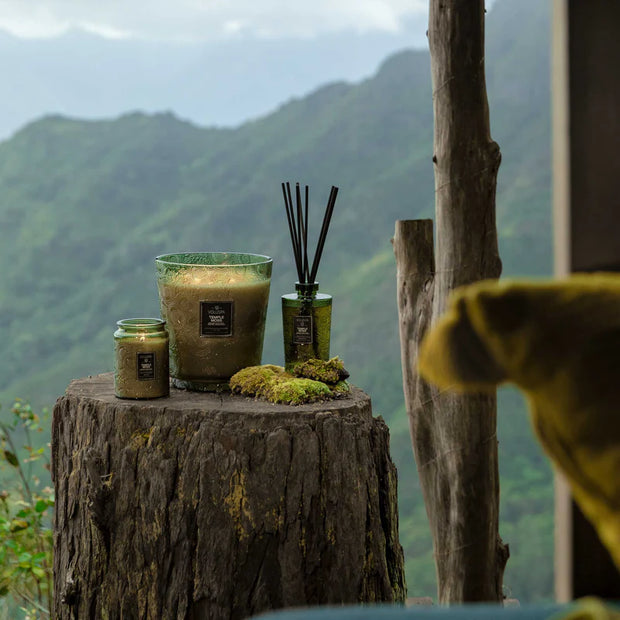 Voluspa Temple Moss Luxe Reed Diffuser