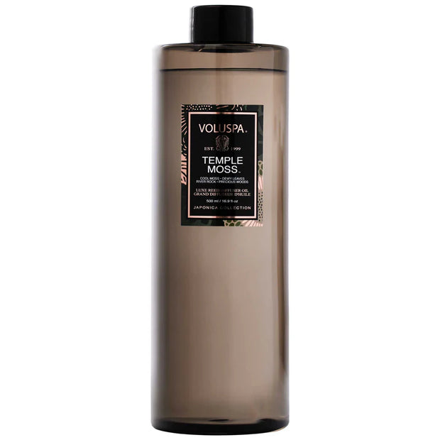 Voluspa Temple Moss Luxe Reed Diffuser Refill