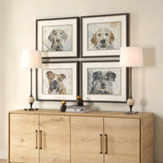 Uttermost Dog Days Framed Prints ~ Set of 4