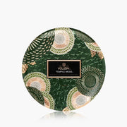 Voluspa Temple Moss 3 Wick Tin Candle ~ 12oz