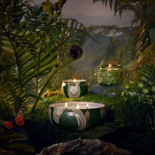 Voluspa Temple Moss Mini Tin Candle