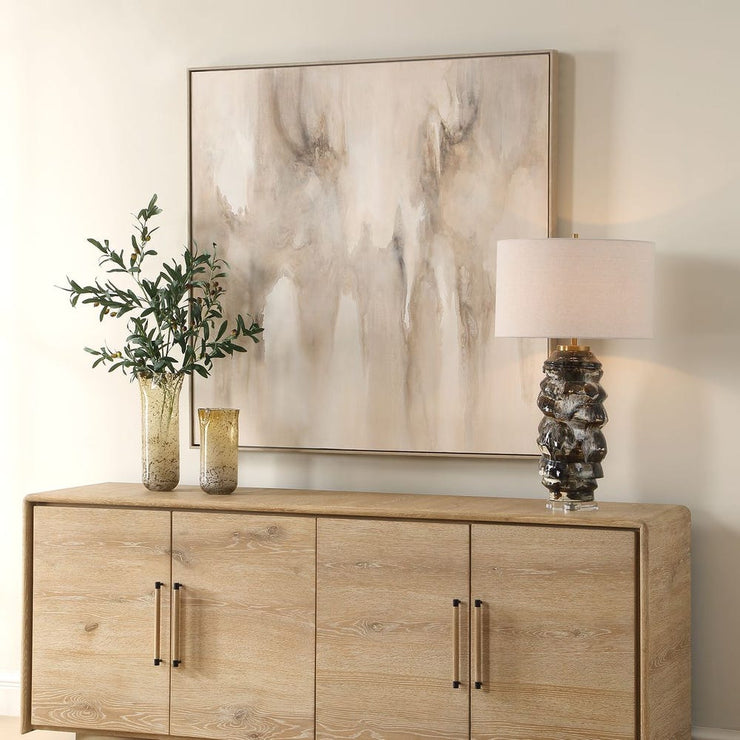 Uttermost Embark Soft Beige Blended Hand Painted Canvas