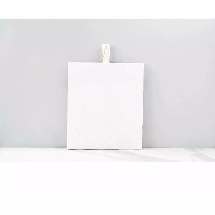 etúHOME White Rectangle Mod Medium Charcuterie Board