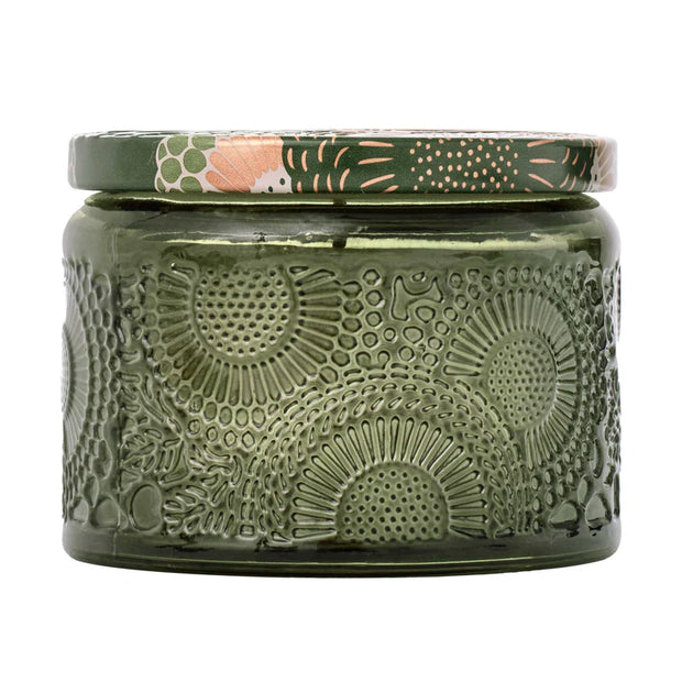 Voluspa Temple Moss Petite Jar Candle ~3.2oz