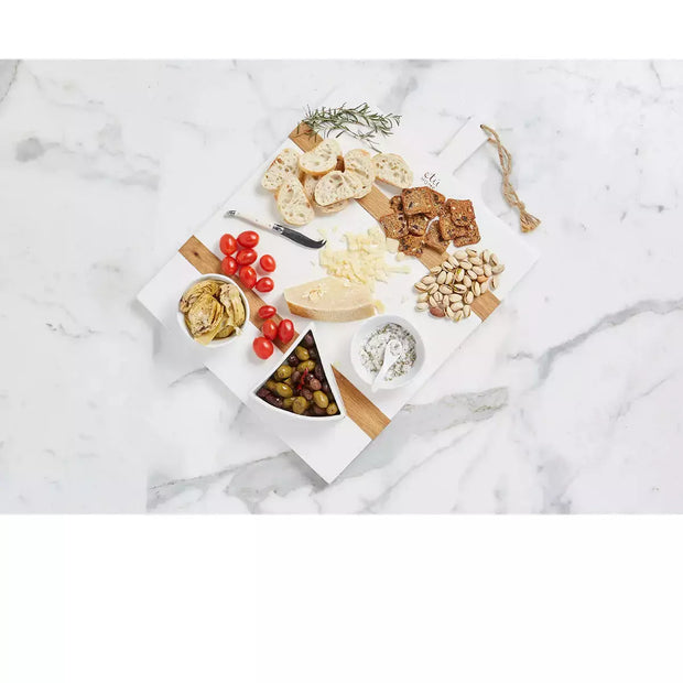 etúHOME White Rectangle Mod Medium Charcuterie Board  ~ LAST CHANCE SALE ~ LIMITED QUANTITY