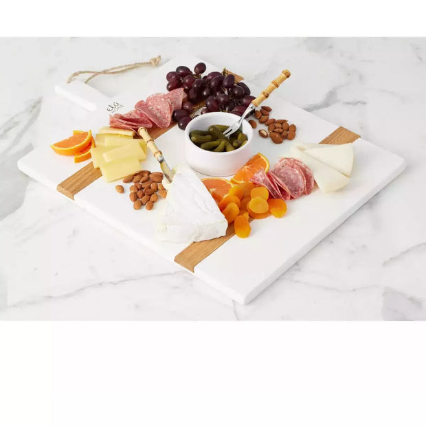 etúHOME White Rectangle Mod Medium Charcuterie Board  ~ LAST CHANCE SALE ~ LIMITED QUANTITY