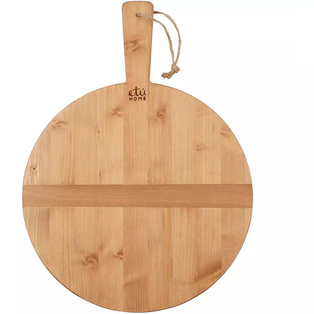 etúHOME Round Pine Small Charcuterie Board  ~ LAST CHANCE SALE ~ LIMITED QUANTITY