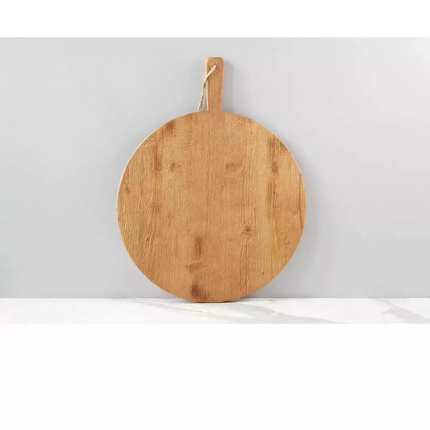 etúHOME Round Pine Medium Charcuterie Board