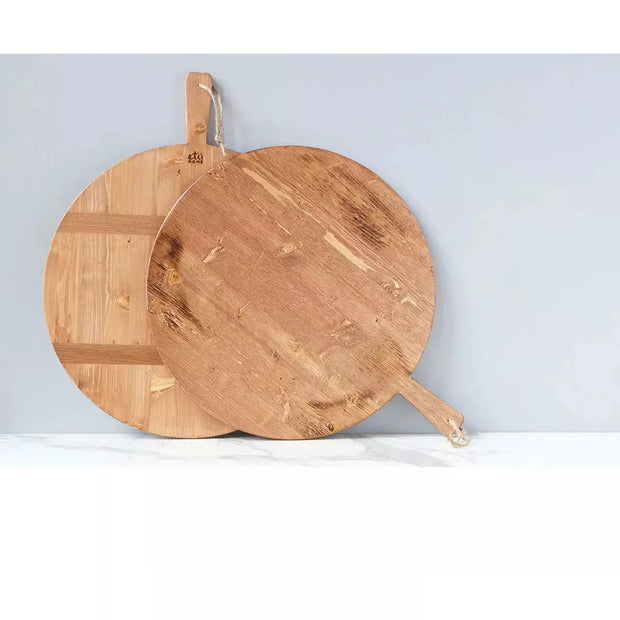 etúHOME Round Pine Medium Charcuterie Board