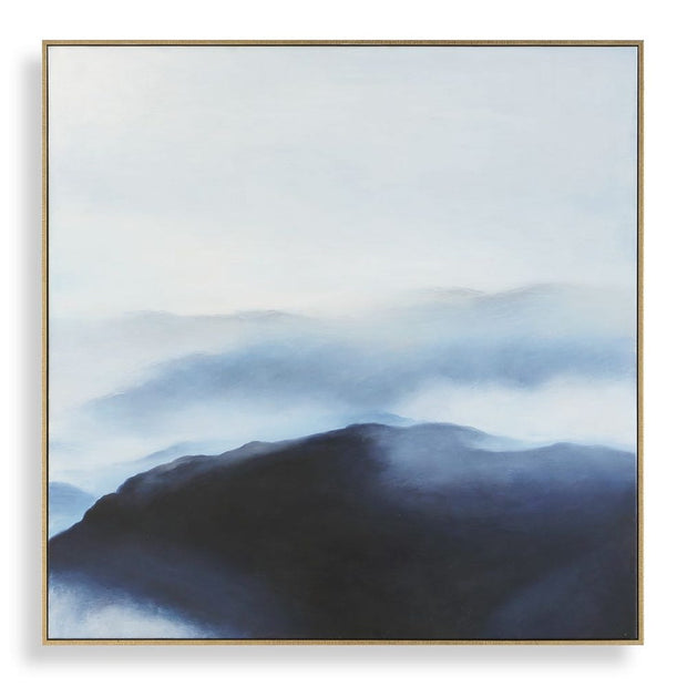 Uttermost Cold Shoulder Hand Painted Canvas