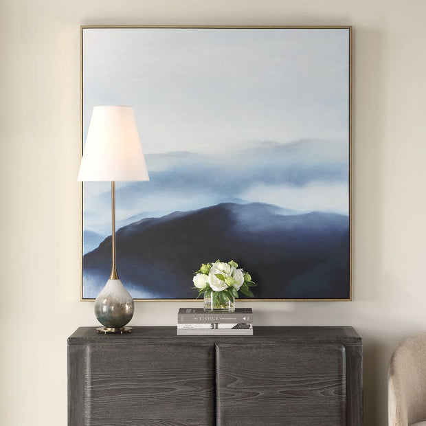 Uttermost Cold Shoulder Hand Painted Canvas