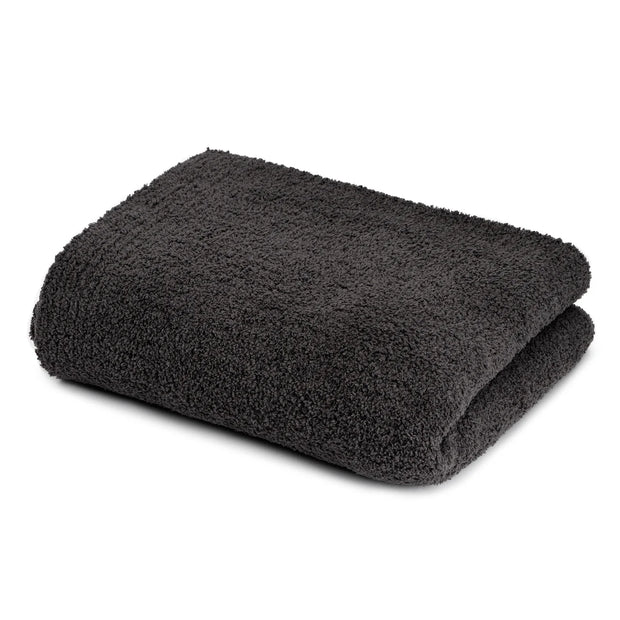 Kashwere Ultra Plush Midnight Grey Signature Solid Throw