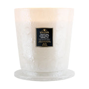 Voluspa Tahitian Coconut Vanilla 5 Wick Hearth Candle ~ 123oz