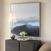 Uttermost Cold Shoulder Hand Painted Canvas