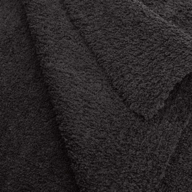 Kashwere Ultra Plush Midnight Grey Signature Solid Throw