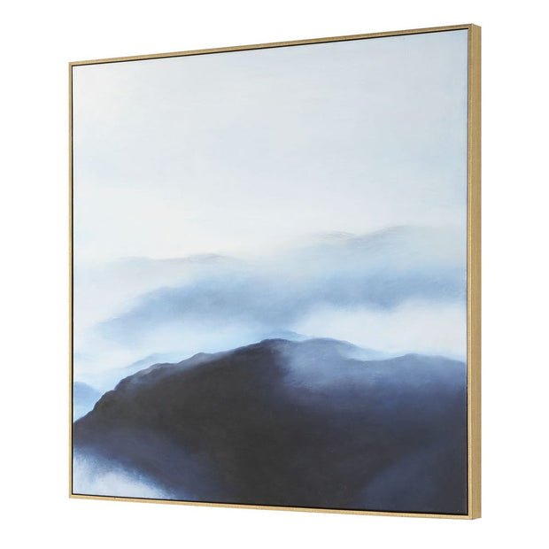 Uttermost Cold Shoulder Hand Painted Canvas