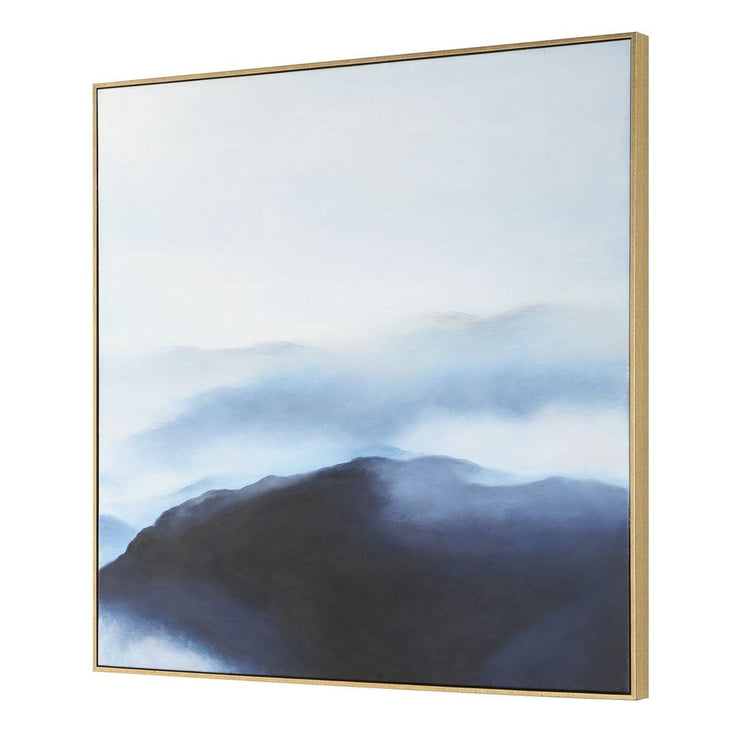 Uttermost Cold Shoulder Hand Painted Canvas