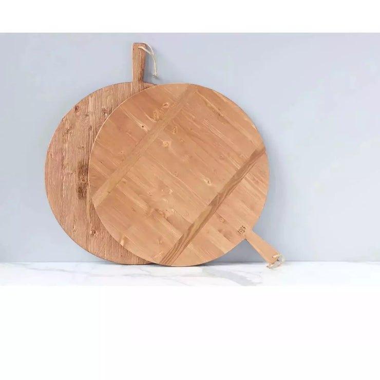 etúHOME Round Pine Large Charcuterie Board