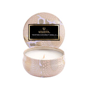 Voluspa Tahitian Coconut Vanilla Mini Tin Candle