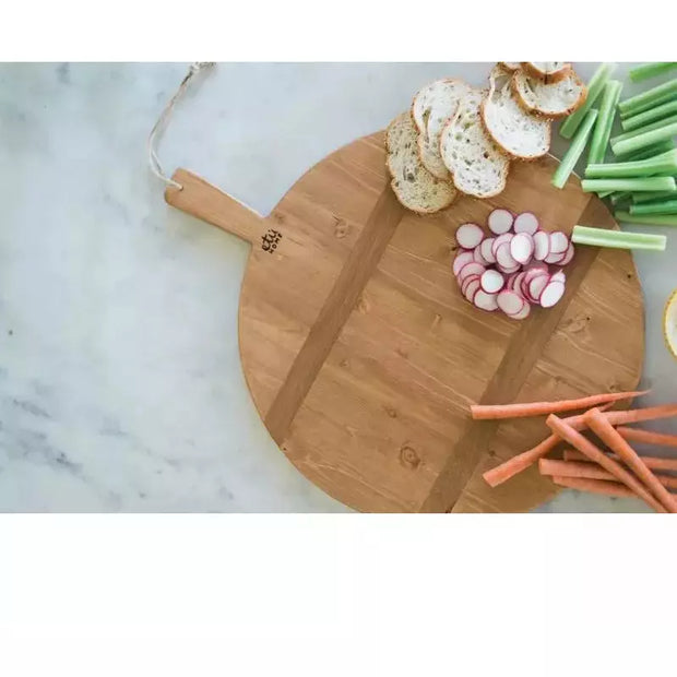 etúHOME Round Pine Large Charcuterie Board  ~ LAST CHANCE SALE ~ LIMITED QUANTITY