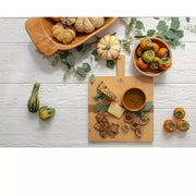 etúHOME Square Pine Small Charcuterie Board