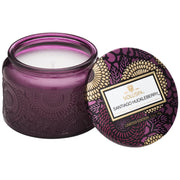 Voluspa Santiago Huckleberry Petite Jar Candle ~3.2oz