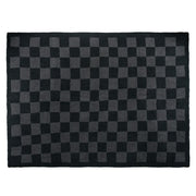 Kashwere Midnight Grey and Black Check Cloud Throw