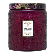 Voluspa Santiago Huckleberry Luxe Jar Candle ~44oz
