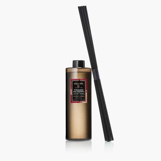 Voluspa Foraged Wildberry Luxe Reed Diffuser Refill