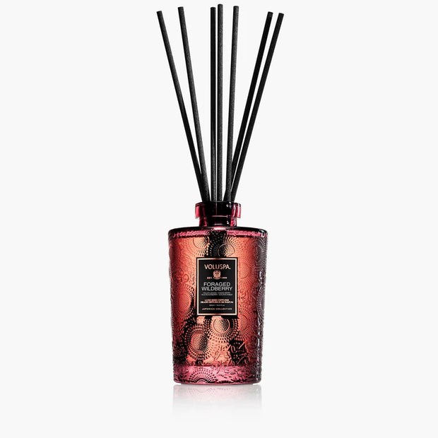 Voluspa Foraged Wildberry Luxe Reed Diffuser