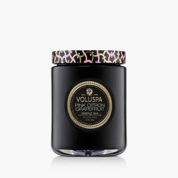 Voluspa Pink Citron Grapefruit Large Jar Candle ~18oz