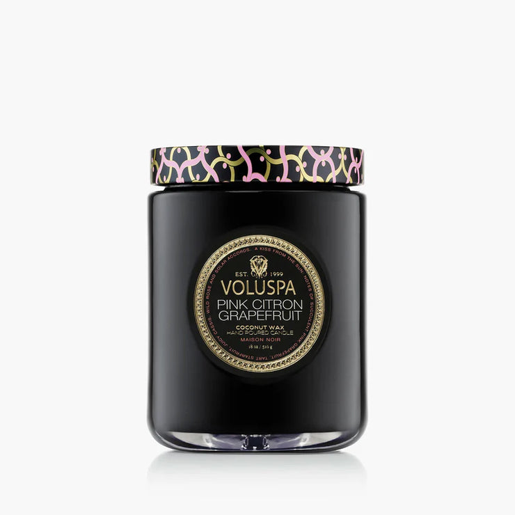 Voluspa Pink Citron Grapefruit Large Jar Candle ~18oz